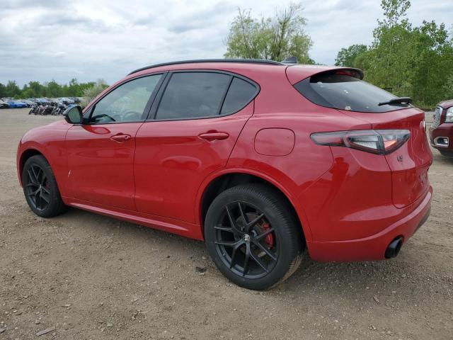 ZASPAKBN8M7D02088 - 2021 ALFA ROMEO STELVIO TI RED photo 2
