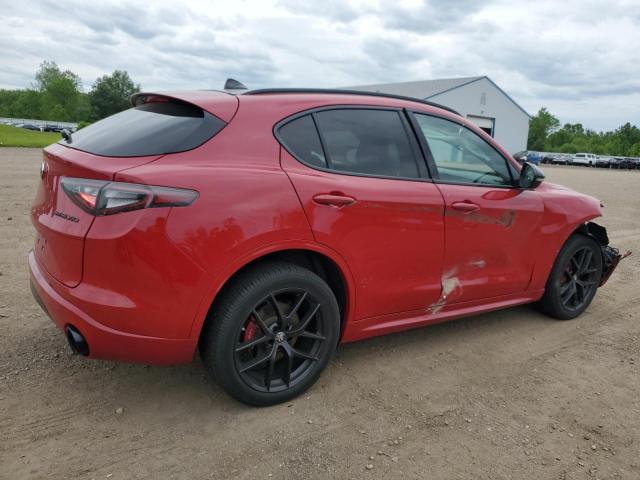 ZASPAKBN8M7D02088 - 2021 ALFA ROMEO STELVIO TI RED photo 3