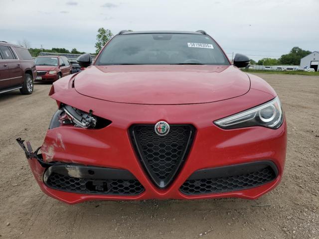 ZASPAKBN8M7D02088 - 2021 ALFA ROMEO STELVIO TI RED photo 5