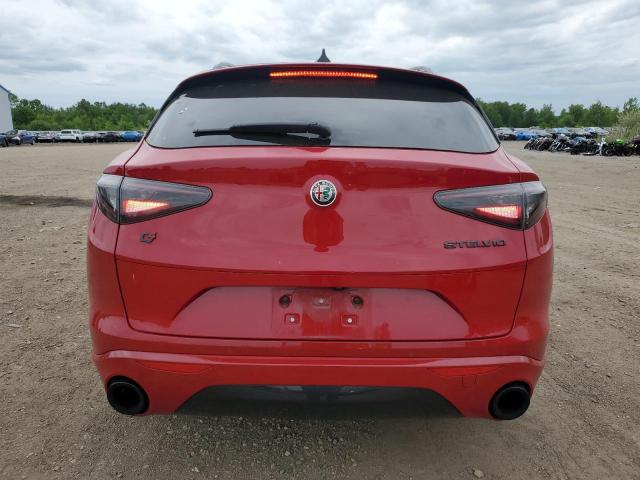 ZASPAKBN8M7D02088 - 2021 ALFA ROMEO STELVIO TI RED photo 6