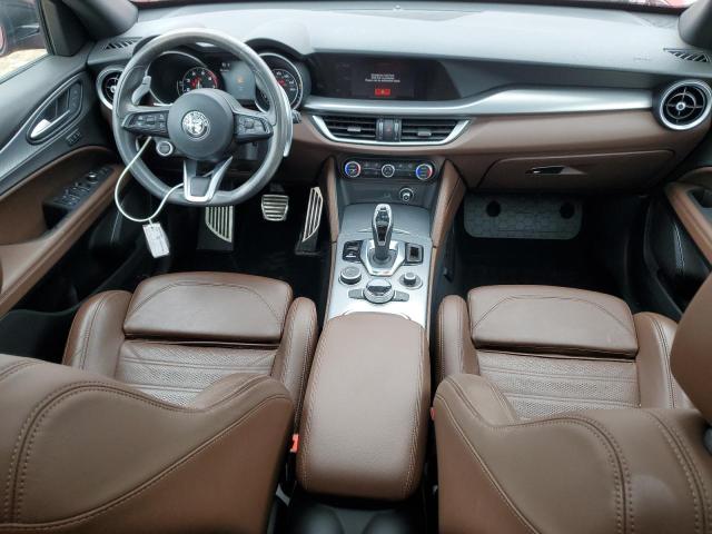 ZASPAKBN8M7D02088 - 2021 ALFA ROMEO STELVIO TI RED photo 8