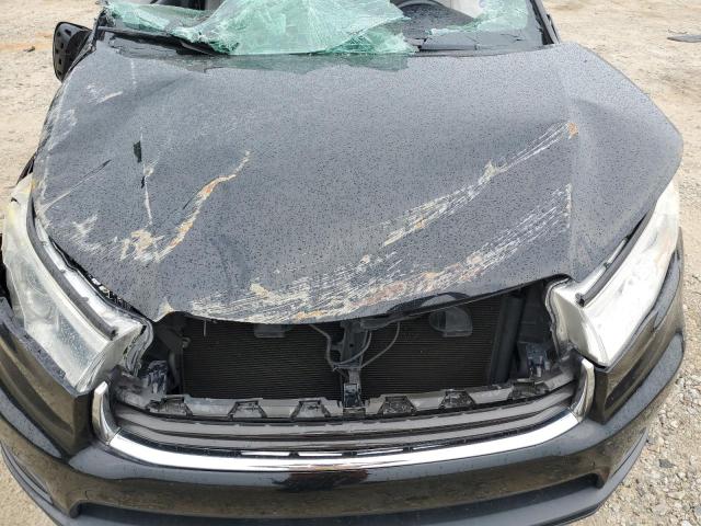 5TDKKRFH2ES023272 - 2014 TOYOTA HIGHLANDER XLE Schwarz Foto 12