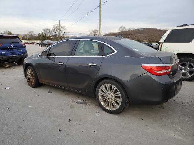 1G4PP5SK1D4217475 - 2013 BUICK VERANO GRAY photo 2