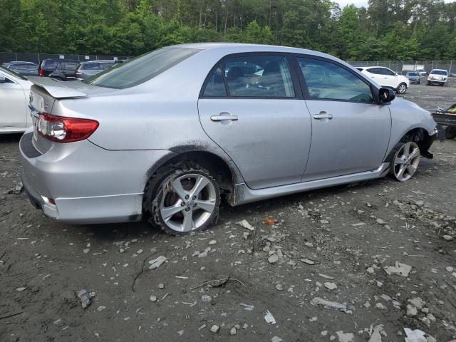 2T1BU4EE6CC881466 - 2012 TOYOTA COROLLA BASE 银色 照片 3
