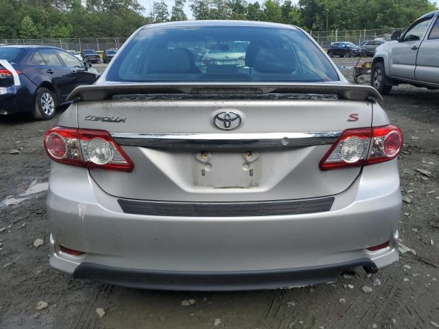 2T1BU4EE6CC881466 - 2012 TOYOTA COROLLA BASE 银色 照片 6