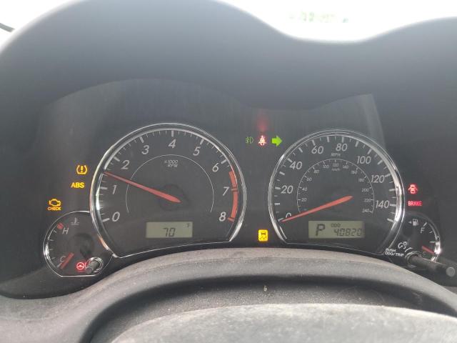 2T1BU4EE6CC881466 - 2012 TOYOTA COROLLA BASE 银色 照片 9