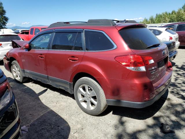 4S4BRBKCXE3286880 - 2014 SUBARU OUTBACK 2.5I LIMITED RED photo 2