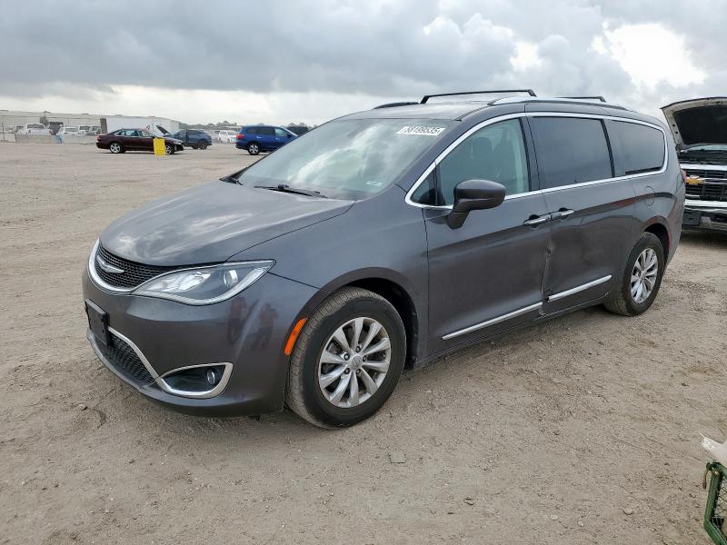 2C4RC1BG7JR256822 - 2018 CHRYSLER PACIFICA TOURING L GRAY photo 1