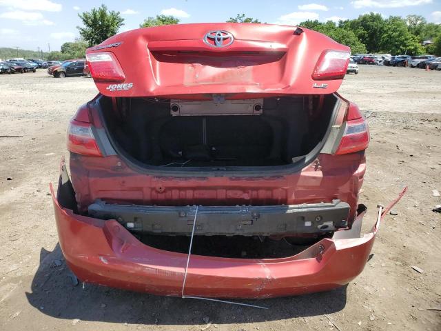 4T1BE46K19U270124 - 2009 TOYOTA CAMRY BASE RED photo 6