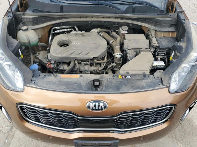 KNDPRCA67H7242022 - 2017 KIA SPORTAGE SX TAN photo 12