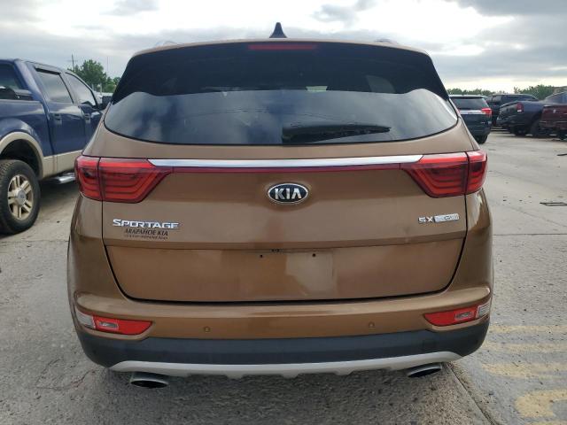 KNDPRCA67H7242022 - 2017 KIA SPORTAGE SX TAN photo 6