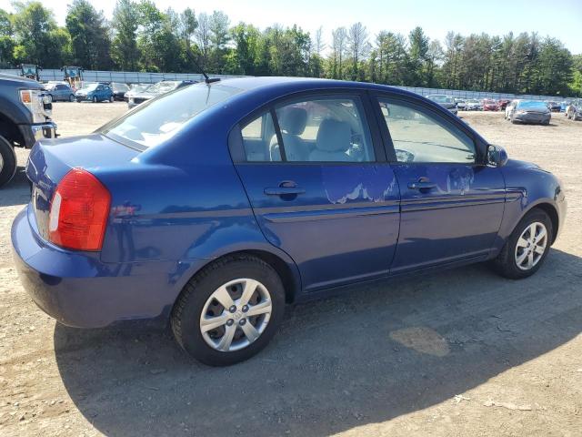 KMHCN4AC0BU574197 - 2011 HYUNDAI ACCENT GLS BLUE photo 3