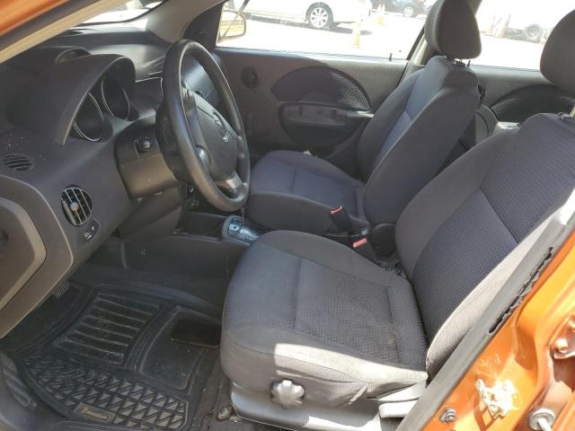 KL1TD666X6B544509 - 2006 CHEVROLET AVEO BASE Narıncı foto 7