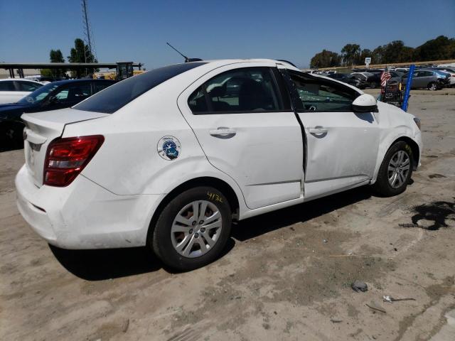 1G1JB5SGXH4103770 - 2017 CHEVROLET SONIC LS WHITE photo 3