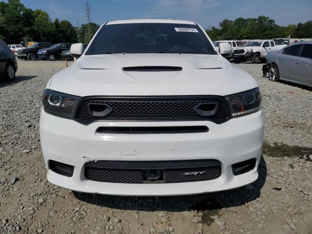 1C4SDJGJ4JC327955 - 2018 DODGE DURANGO SRT WHITE photo 5