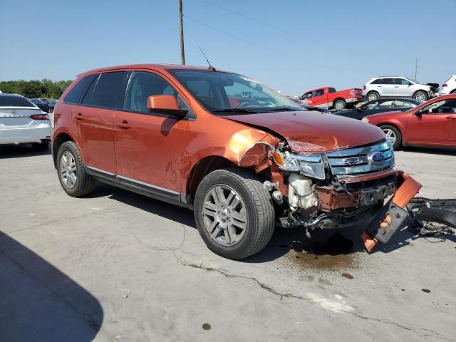 2FMDK49C37BB69708 - 2007 FORD EDGE SEL PLUS ORANGE photo 4