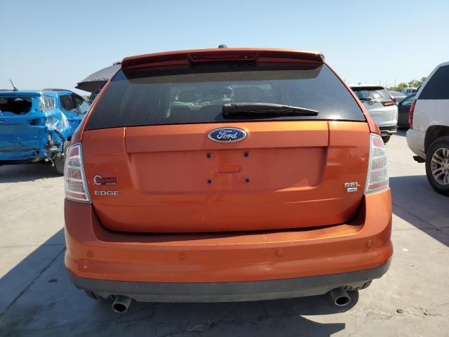 2FMDK49C37BB69708 - 2007 FORD EDGE SEL PLUS ORANGE photo 6