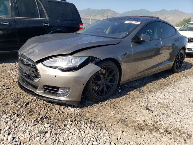 5YJSA1E26GF135372 - 2016 TESLA MODEL S ნაცრისფერი ფოტო 1