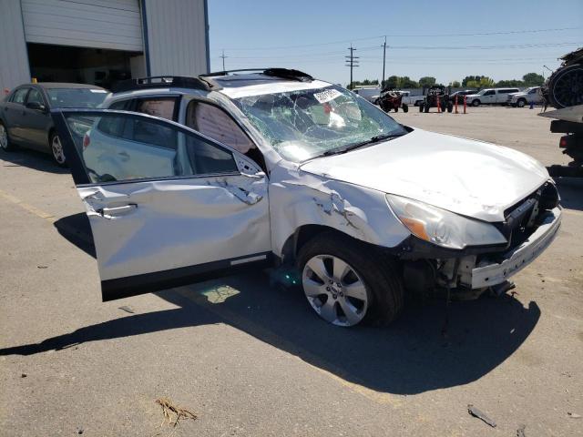 4S4BRBKCXC3201422 - 2012 SUBARU OUTBACK 2.5I LIMITED WHITE photo 4