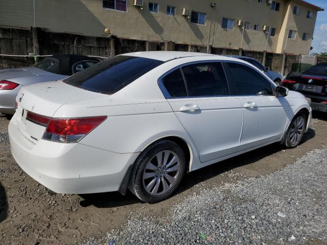 1HGCP2F82BA003837 - 2011 HONDA ACCORD EXL WHITE photo 3