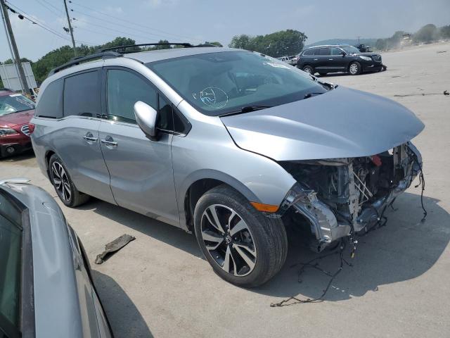 5FNRL6H98JB004885 - 2018 HONDA ODYSSEY ELITE Srebrny zdjęcie 4