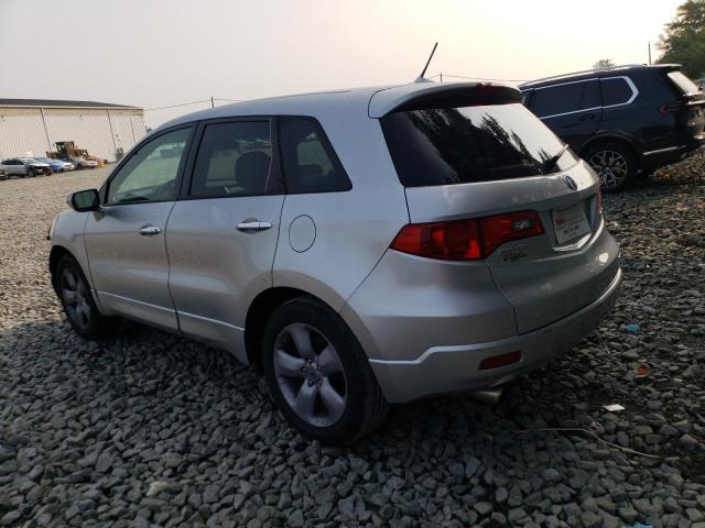 5J8TB18588A018914 - 2008 ACURA RDX TECHNOLOGY SILVER photo 2