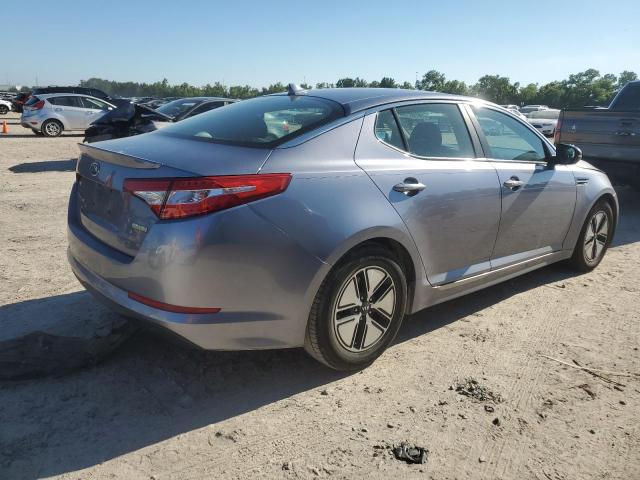 KNAGM4AD4B5003756 - 2011 KIA OPTIMA HYBRID GRAY photo 3