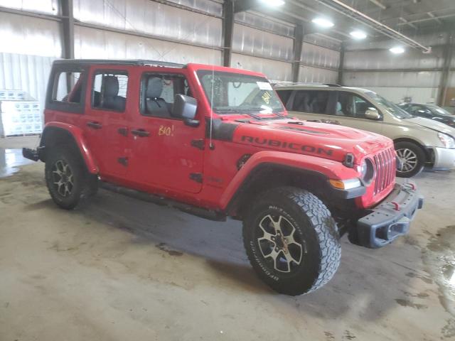 1C4HJXFG9MW581241 - 2021 JEEP WRANGLER RUBICON RED photo 4