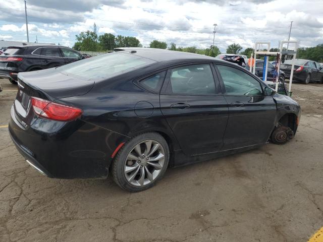 1C3CCCDG0FN615628 - 2015 CHRYSLER 200 S BLACK photo 3