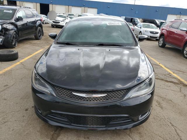 1C3CCCDG0FN615628 - 2015 CHRYSLER 200 S BLACK photo 5