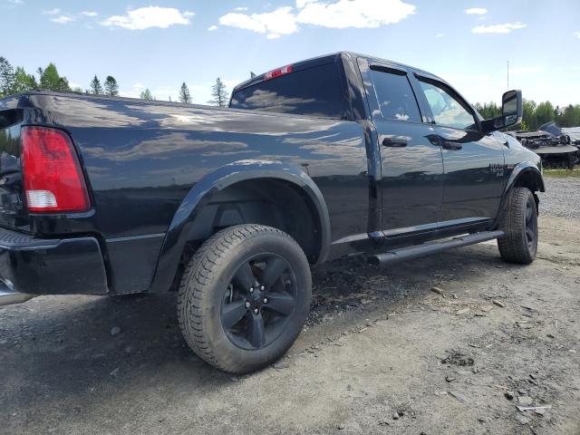 1C6RR7FT9KS677067 - 2019 RAM 1500 CLASSIC TRADESMAN BLACK photo 3