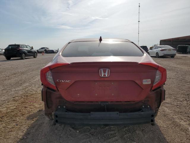 19XFC1F31LE023744 - 2020 HONDA CIVIC EX RED photo 6