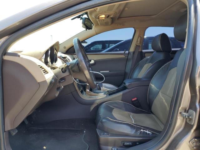 1G1ZE5E09AF134866 - 2010 CHEVROLET MALIBU LTZ ნაცრისფერი ფოტო 7
