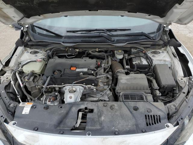 19XFC2F64KE001462 - 2019 HONDA CIVIC LX WHITE photo 11