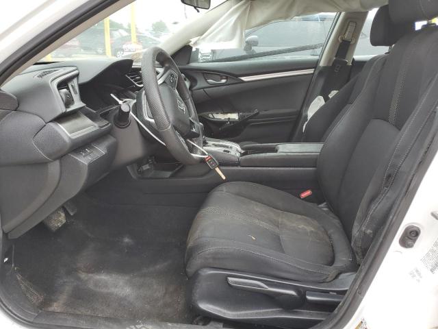 19XFC2F64KE001462 - 2019 HONDA CIVIC LX WHITE photo 7