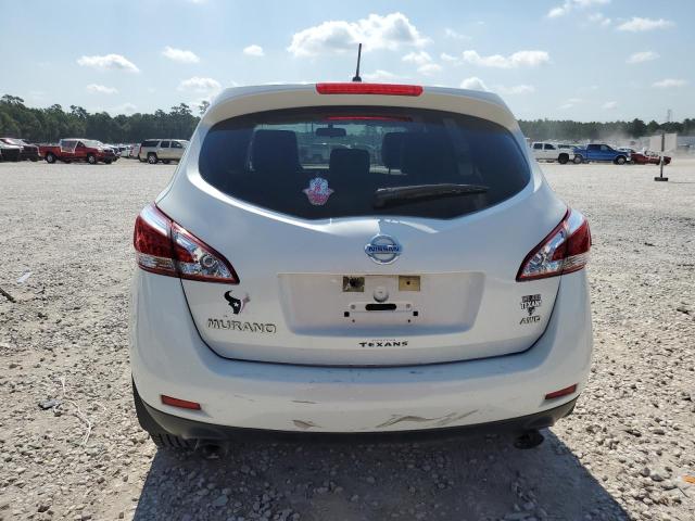 JN8AZ1MW2CW204044 - 2012 NISSAN MURANO S WHITE photo 6