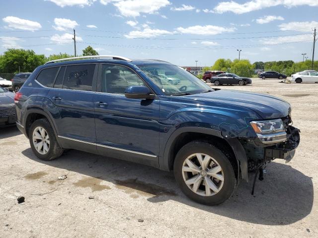 1V2MR2CA7JC553430 - 2018 VOLKSWAGEN ATLAS SEL BLUE photo 4