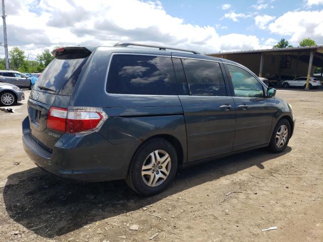 5FNRL38775B091715 - 2006 HONDA ODYSSEY EXL GRAY photo 3