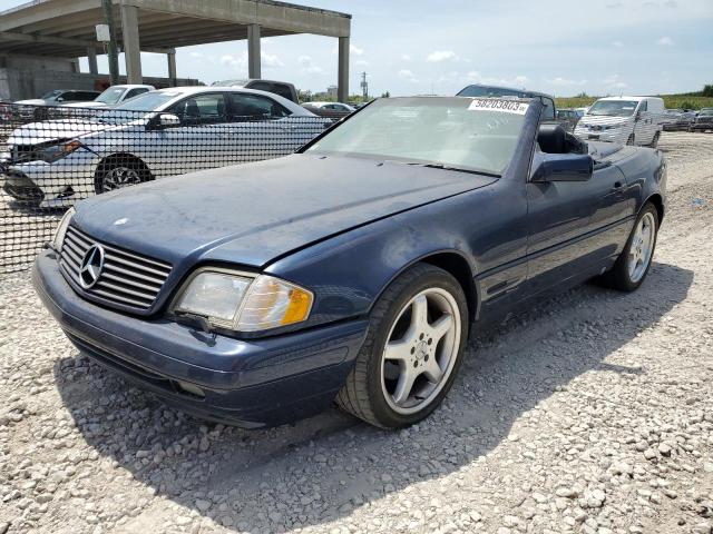 WDBFA67F0TF125021 - 1996 MERCEDES-BENZ SL 500 BLUE photo 1