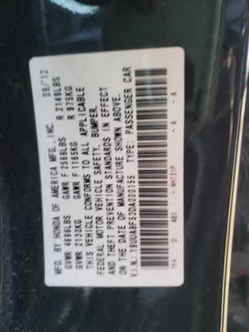 19UUA8F53DA000155 - 2013 ACURA TL TECH BLACK photo 12