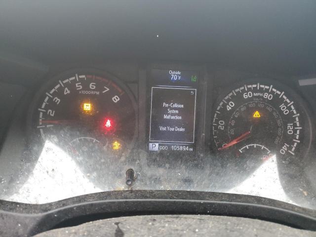 5TFRX5GN3JX105836 - 2018 TOYOTA TACOMA ACCESS CAB ორფეროვანი ფოტო 8