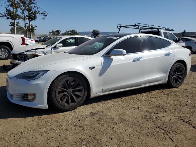 5YJSA1E19HF183845 - 2017 TESLA MODEL S WHITE photo 1