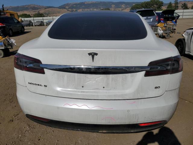 5YJSA1E19HF183845 - 2017 TESLA MODEL S WHITE photo 6