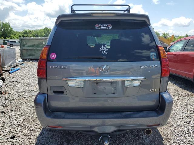 JTJBT20X470136955 - 2007 LEXUS GX 470 GRAY photo 6