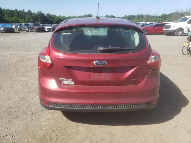 1FADP3K23EL172323 - 2014 FORD FOCUS SE BURGUNDY photo 6