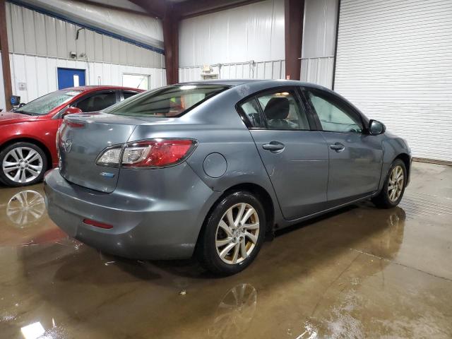 JM1BL1V82C1661709 - 2012 MAZDA 3 I Темно-сірий фото 3