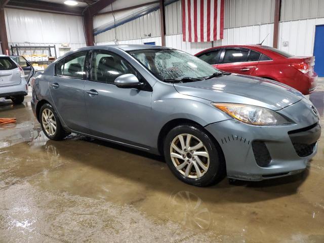 JM1BL1V82C1661709 - 2012 MAZDA 3 I Темно-сірий фото 4