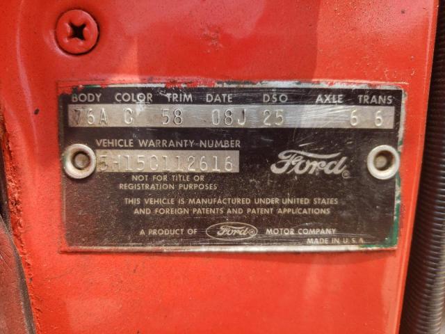 5H15C112616 - 1965 FORD FALCON RED photo 12
