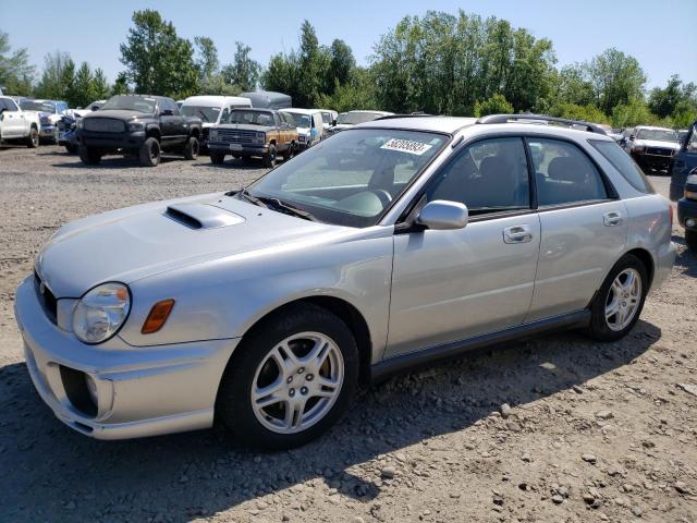 JF1GG29652H833462 - 2002 SUBARU IMPREZA WRX SILVER photo 1