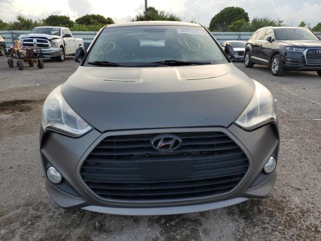 KMHTC6AEXDU108802 - 2013 HYUNDAI VELOSTER TURBO GRAY photo 5